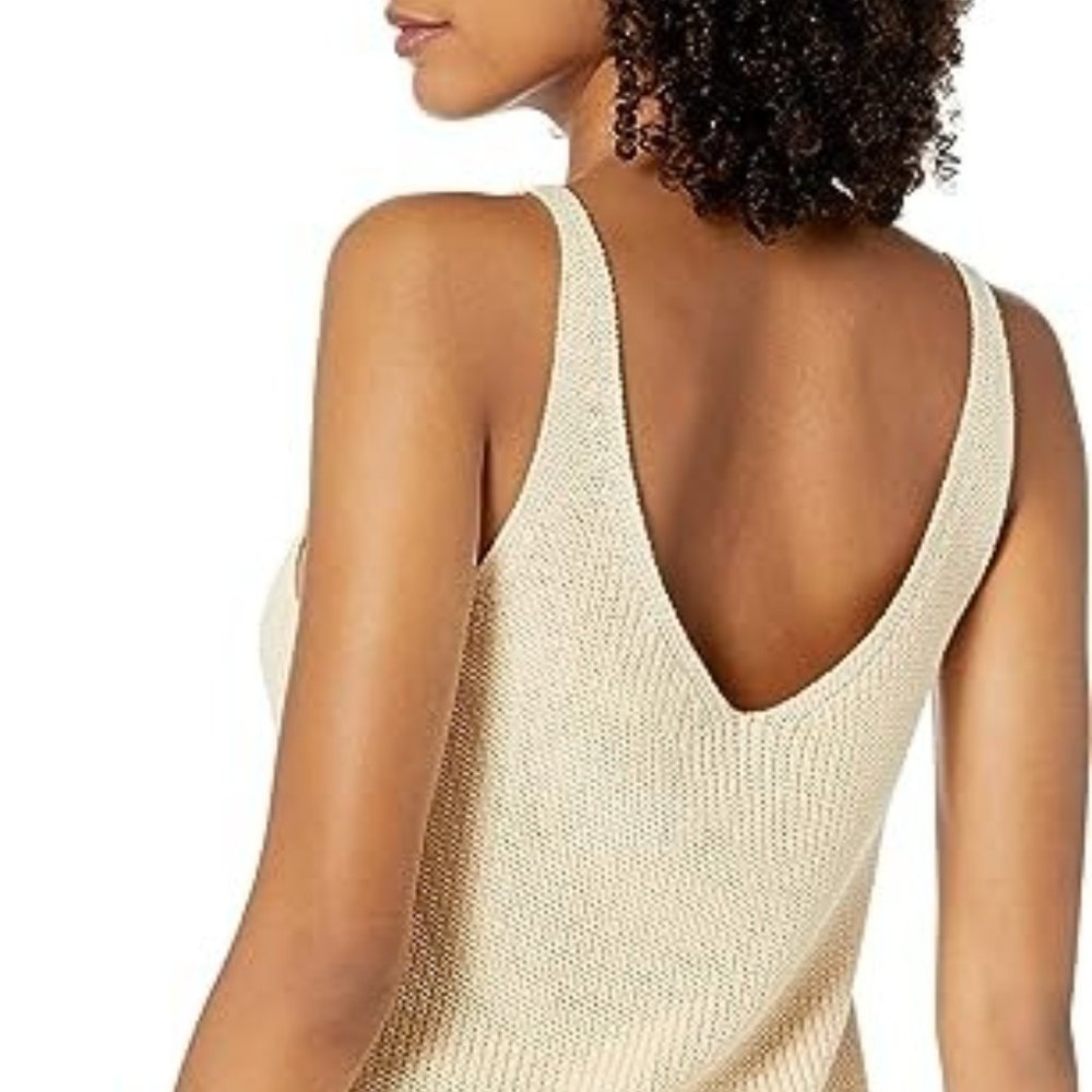 The Drop Deep V Back Knit Tank - Picture 2 of 8